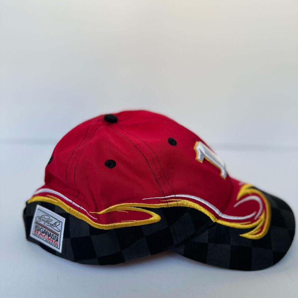 MARTIN TRUEX JR Hat Adult OSFM Black Red NASCAR Earnhardt Bass Pro - Picture 4 of 10
